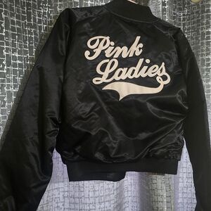 Black Pink Ladies Jacket